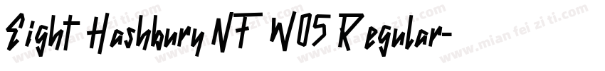 Eight Hashbury NF W05 Regular字体转换